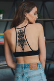 Lotus Tattoo Bralette